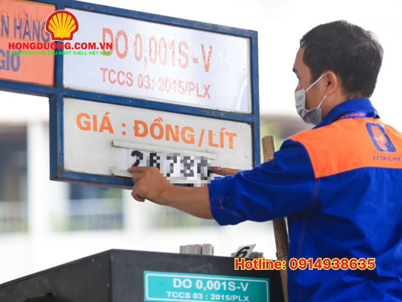 giá xăng dầu hôm nay 