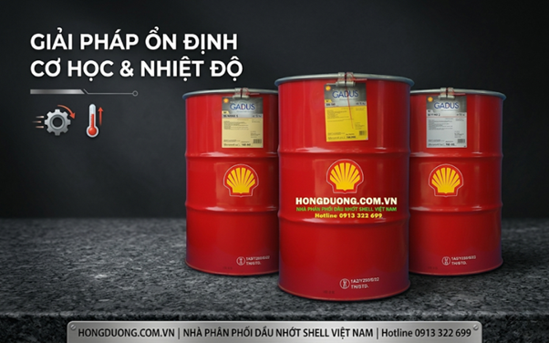 5 Tính năng nổi bật của Shell Gadus S1 OG 200 5 Tính năng nổi bật của Shell Gadus S1 OG 200