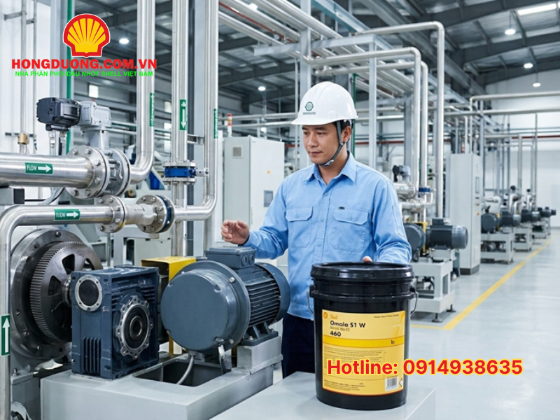 Shell Omala S1 W 460 chính hãng 