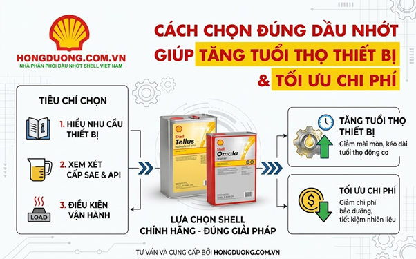 Dầu bánh răng cho máy cán là gì? Cách chọn đúng giúp tăng tuổi thọ thiết bị và tối ưu chi phí 