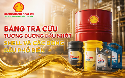 Bảng Tra Cứu Tương Đương Dầu Nhớt Shell Và Các Dòng Dầu Phổ Biến
