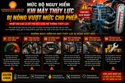 5 cách xử lý máy thủy lực bị nóng giúp tăng tuổi thọ thiết bị