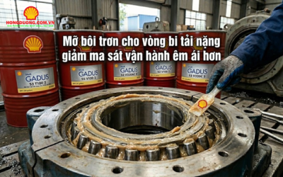 Mỡ bôi trơn cho vòng bi tải nặng giảm ma sát vận hành êm ái hơn