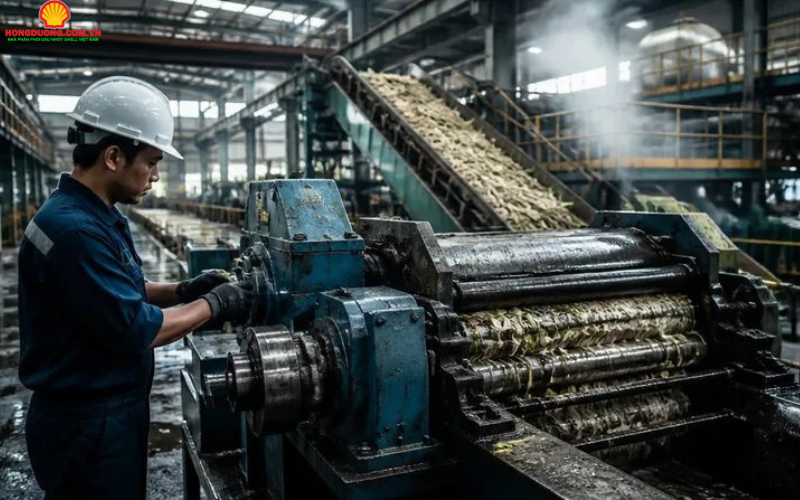 Dầu nhớt cho nhà máy đường giúp tối ưu vận hành và tiết kiệm chi phí bảo trì dau nhot cho nha may duong