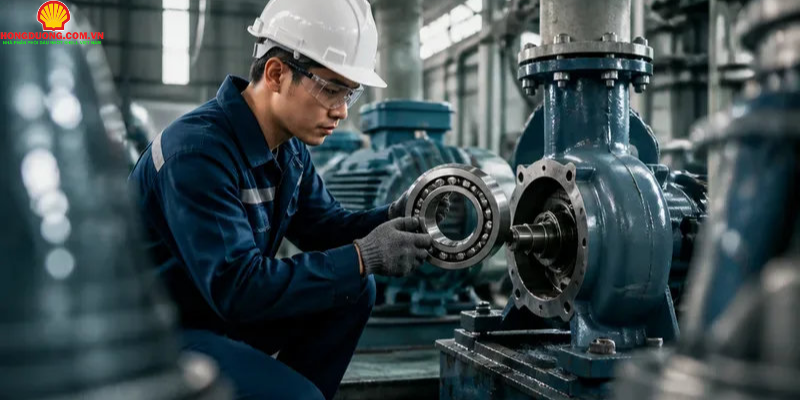 dầu cho máy bơm công nghiệp