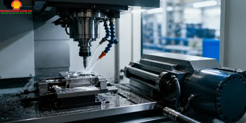 Dầu cho máy cắt CNC dùng loại nào để máy bền, cắt chính xác? dầu cho máy cắt cnc