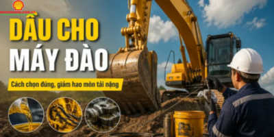 dầu cho máy đào