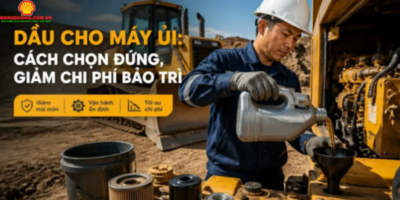 dầu cho máy ủi