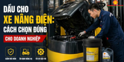 dầu cho xe nâng điện