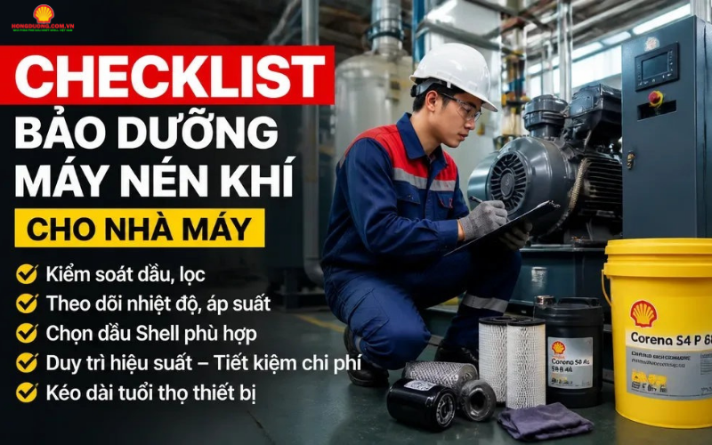 Checklist bảo dưỡng máy nén khí chi tiết và dễ áp dụng checklist bao duong may nen khi 3