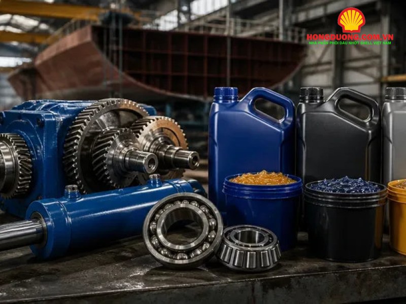 Dầu nhớt công nghiệp cao cấp: đo bằng tiêu chí nào, khi nào đáng đầu tư? Các loại dầu nhớt và mỡ bôi trơn công nghiệp cùng phụ tùng máy