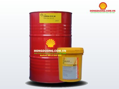 Phuy và xô dầu máy nén khí Shell Corena S3 R 68