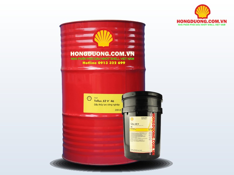 Tiêu chuẩn DIN 51524 dầu thủy lực: HL, HLP, HVLP khác nhau thế nào? Phuy và xô dầu thủy lực Shell Tellus S2 V 46 cho dải nhiệt độ rộng